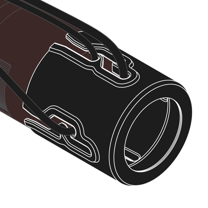 Line art of the nrStellar Astrocam Port Protector