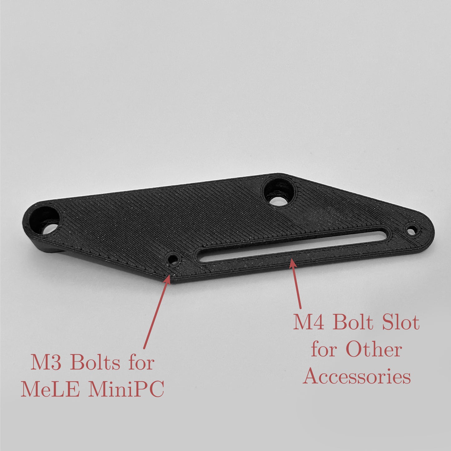 MeLE Mini PC Mounting Plate for Rokinon/Samyang Ring System