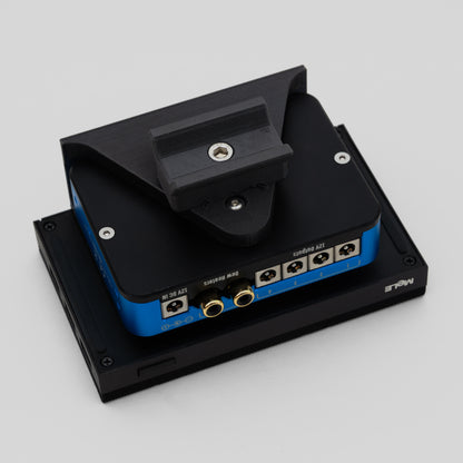 Pegasus Powerbox Advance attached to a MeLE mini PC on a telescope dovetail mount. 