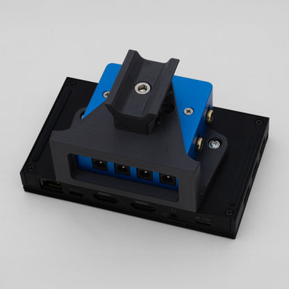 Pegasus Powerbox Micro attached to a MeLE mini PC on a telescope dovetail mount. 